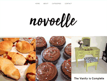 Tablet Screenshot of novoelle.com
